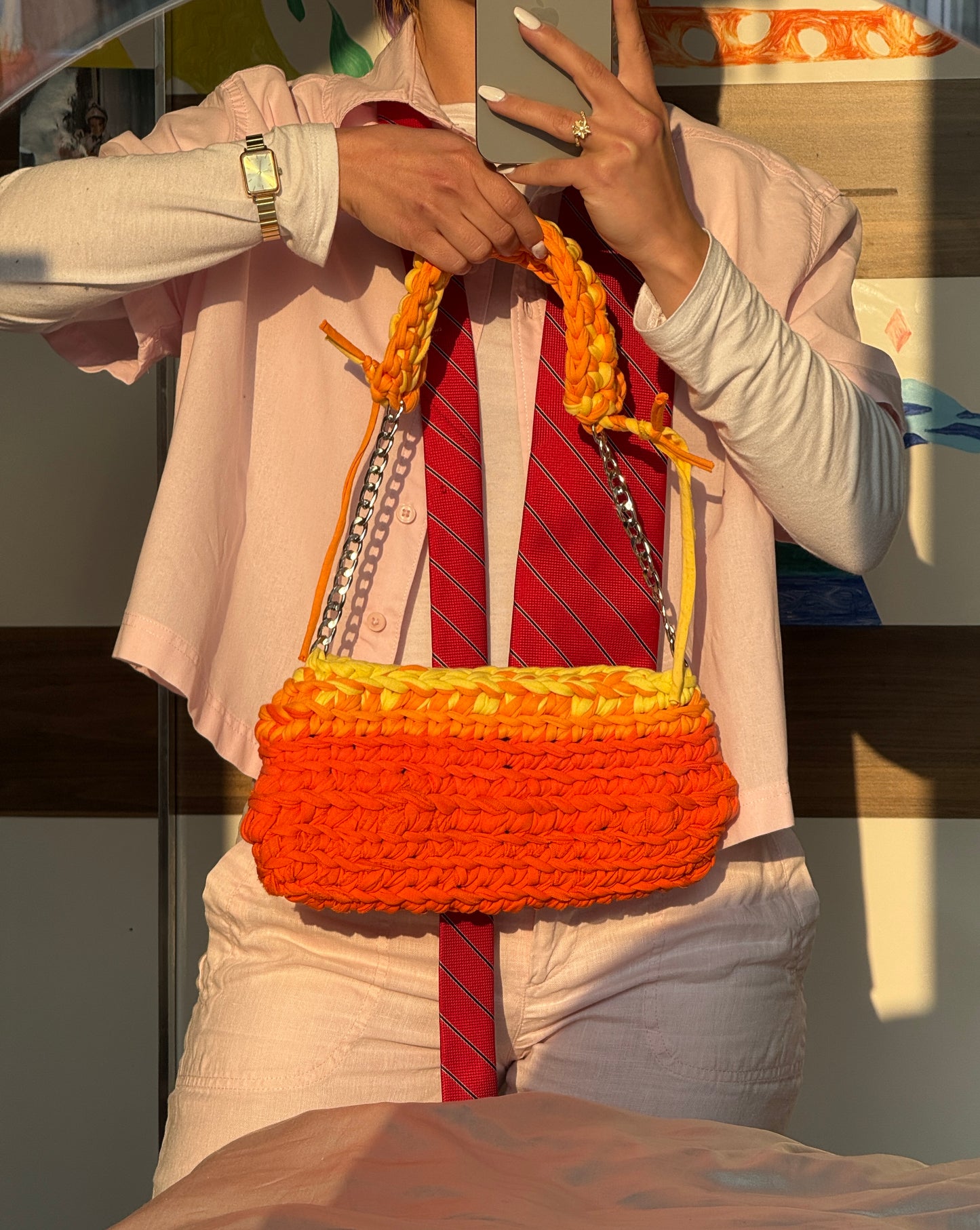 Sunset person